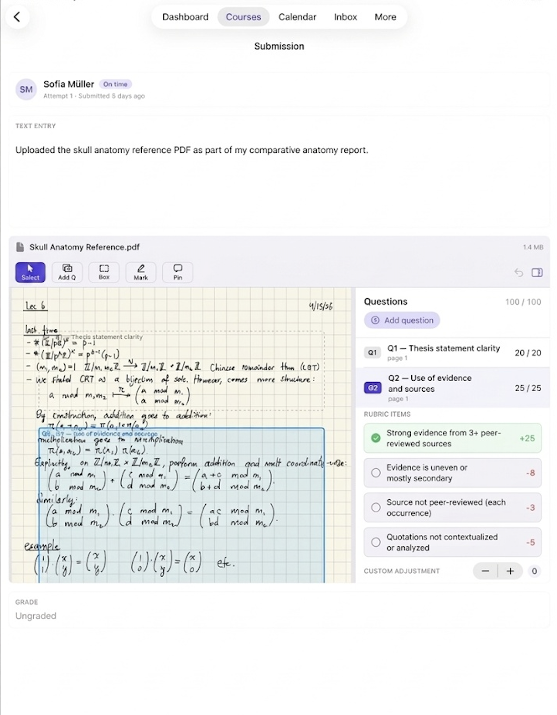 Tadris — Courses overview